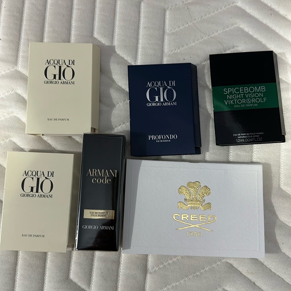 Fragrance sample set